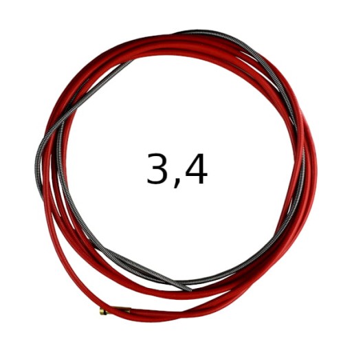 VODIČ MIG DRŽIAK ČERVENÝ 1,0-1,2 5,4m