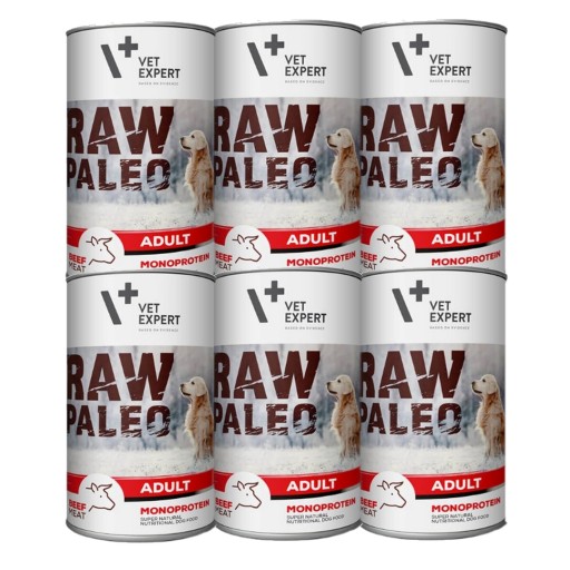 Raw Paleo Beef ADULT Hovädzie 400g
