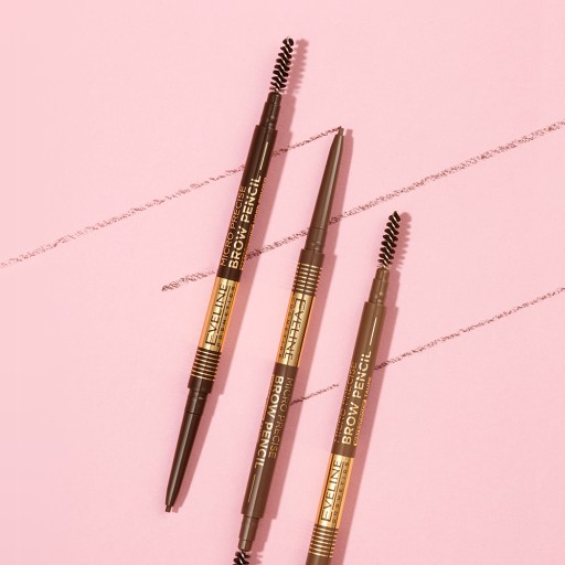 Eveline Micro Precise Ceruzka na obočie 02 Soft Brown