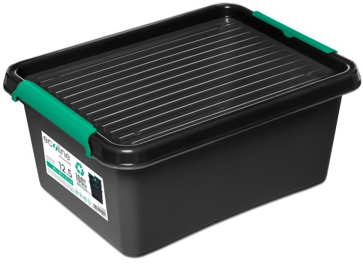 KONTAJNER S VEKOM, ČIERNA 12,5 L eco.line