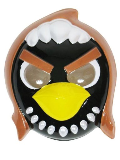 KOSTÝMOVÁ MASKA ANGRY BIRDS, BLACK BIRD