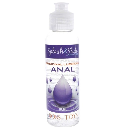Análny análny lubrikant 100 ml - dokonalá hydratácia, Boss of Toys