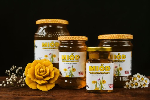 Multifloral Honey 2023 Nectar Liquid Polish Natura Honeys Ceremuga 250g