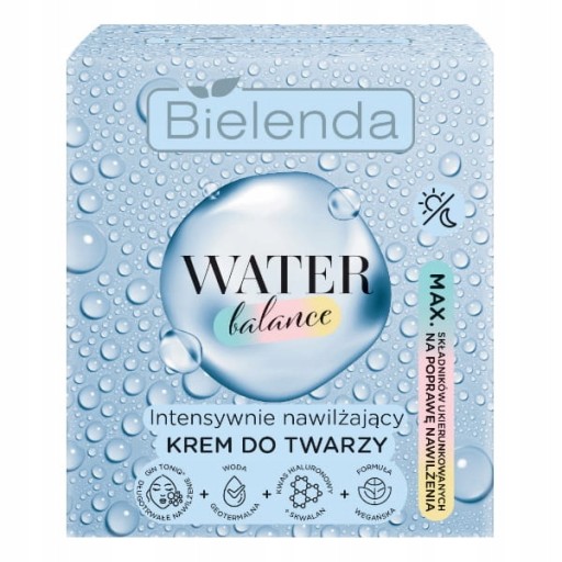 BIELENDA WATER BALANCE hydratačný KRÉM NA TVÁR