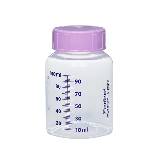 Jednorazová dojčenská fľaša 100ml 3x