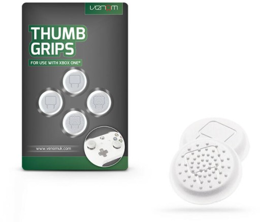 4 KS GUMOVÉ KRYTY PRE XBOX SÉRIE ONE PAD, BIELY