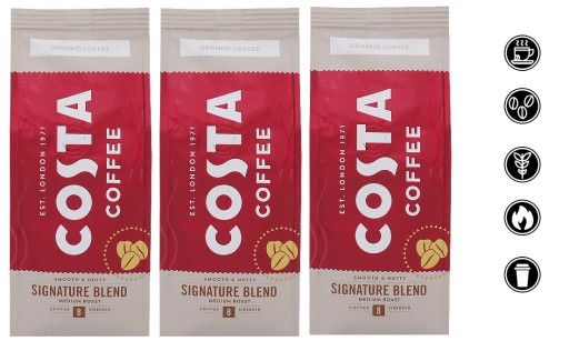 Stredná zmes Costa Signature Blend 200 g mletá