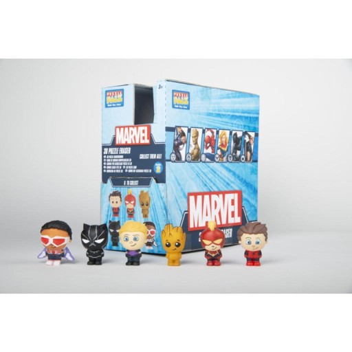 Marvel S2 gumy 3D puzzle 4,5x6cm