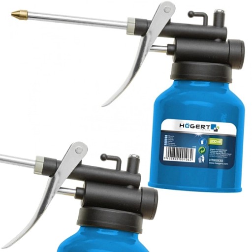 Oiler Metal Oiler Ručná mazacia pištoľ 200 ml Hoegert