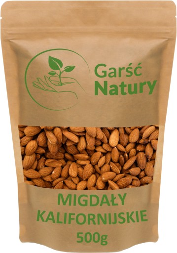 CALIFORNIA CELÉ MANDLE 0,5 kg čerstvé prírodné 0,5 kg veľké zdravé 500 g
