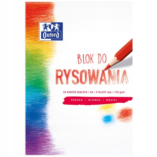 BLOK A4 OXFORD BIELY 120G