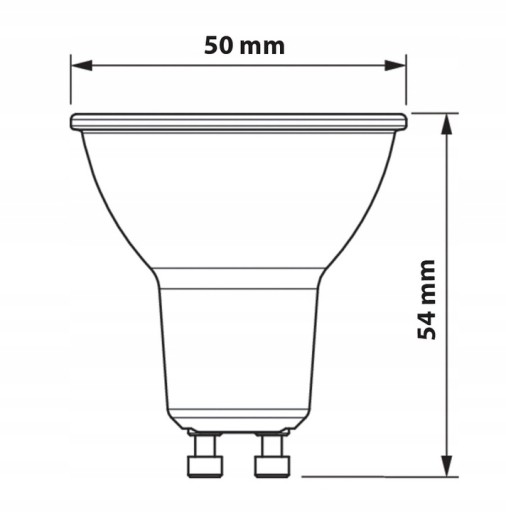 LED ŽIAROVKA GU10 4,9W = 50W 3000K Teplá biela 120° 550lm CorePro PHILIPS