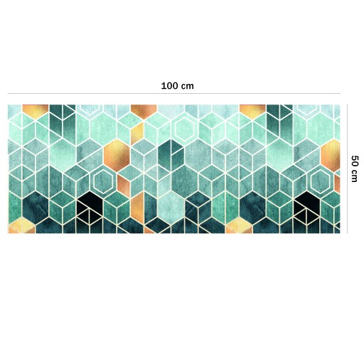KÚPEĽŇOVÁ PODLOŽKA, KUCHYŇSKÝ KOBEREC, 50x100, PROTIŠMYK