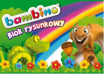 BLOK NA KRESLENIE A4 FARBA BAMBINO 16 LIST