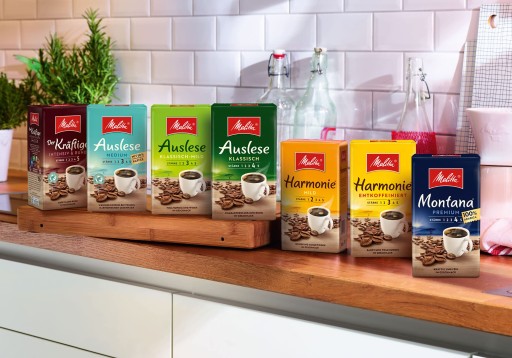 Melitta Auslese Klassisch mletá 500g tmavozelená.