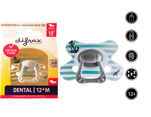 SILIKÓNOVÝ UKLIDŇUJÚCI ANATOMICKÝ cumlík DIFRAX 12+ M.