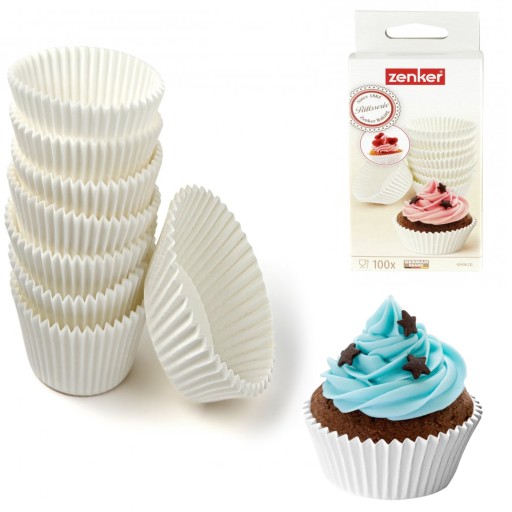 Papierové košíčky na muffiny, 100 kusov