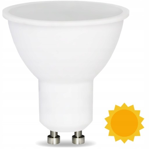GU10 LED ŽIAROVKA 5W TEPLÁ BIELA 3000K SMD