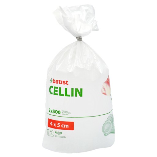 Cellin Dust-free tampóny 4x5cm 12-W 2x500ks