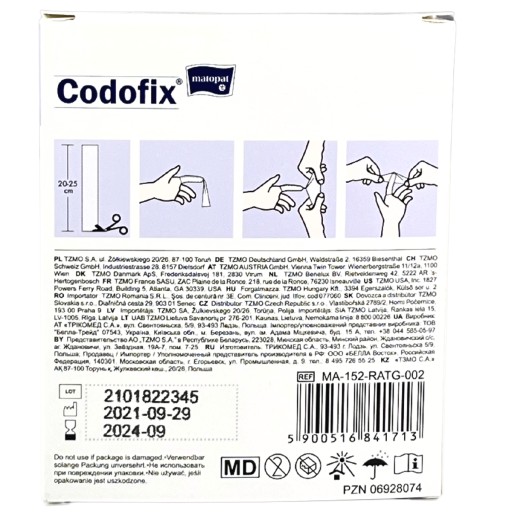 Codofix Matopat sieťka na obväz 1cm x 1m