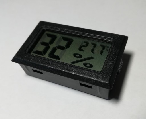 Teplomer vlhkomer Elektronický digitálny LCD