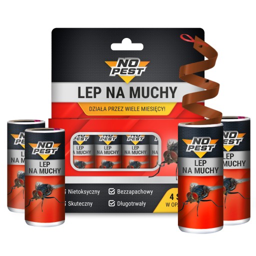 PÁRTY PASCA NA MUCHY, KOMÁRE, HMYZ, 4 ks.