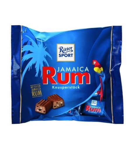 RITTER PLNENÉ ČOKOLÁDY JAMAICA RUM 200G