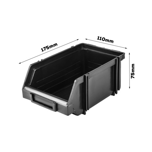 Organizér na odpadky 110x165x75 čierny