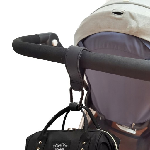 UNIVERZÁLNA RUKOJEŤ KOČÍKA NA TAŠKU NA VELCRO