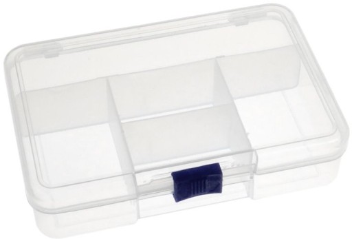 Organizér 5 priehradiek 14,5x9,8x3,3 cm OR19