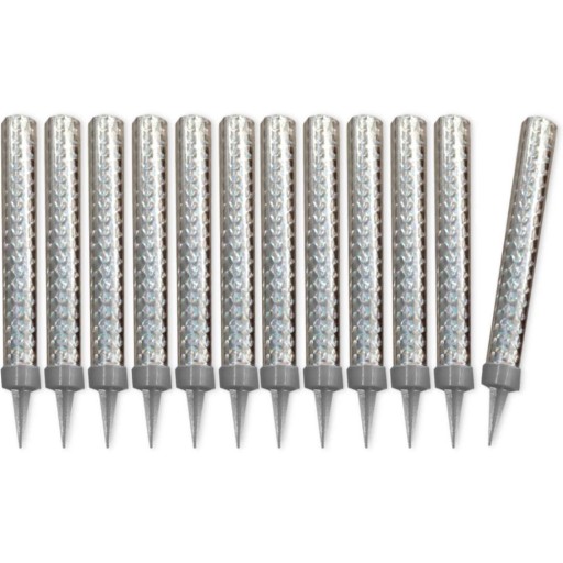 Triplex Tortová fontána Tortová svetlice 12 cm Strieborná 1 kus