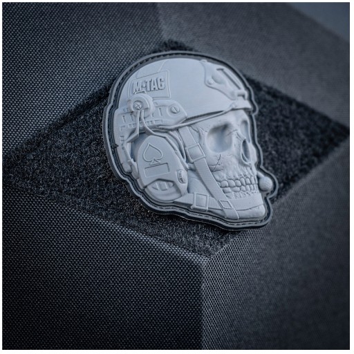 3D PATCH OPERÁTOR PRILBA LEBKA FAST PVC M-TAC GREY