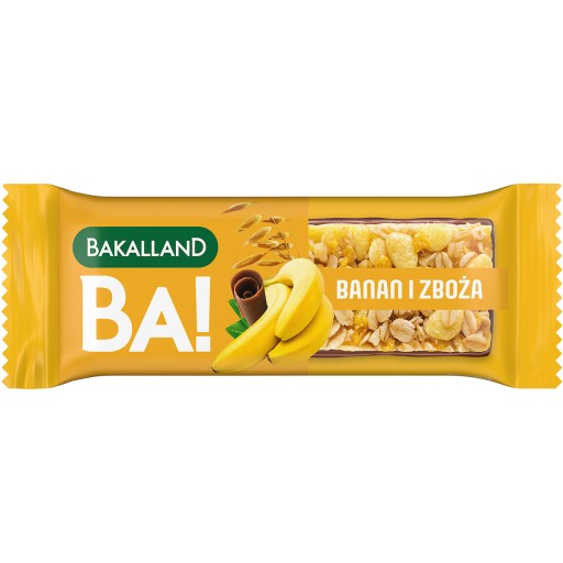 Banánová cereálna tyčinka Bakalland Ba! 6x40g ovocná raňajková tyčinka