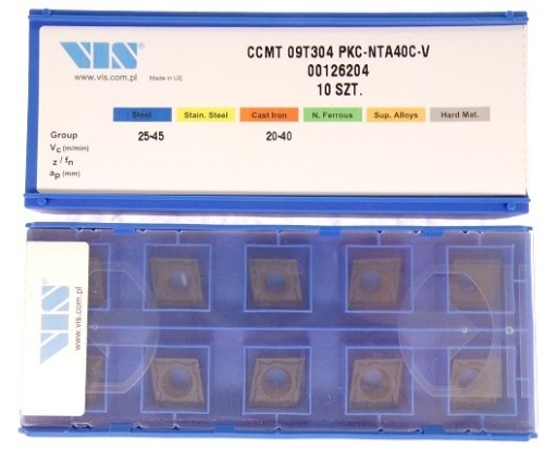 DOSKY CCMT 09T304 PKC-NTA40C-V VIS OCEL LIATIA