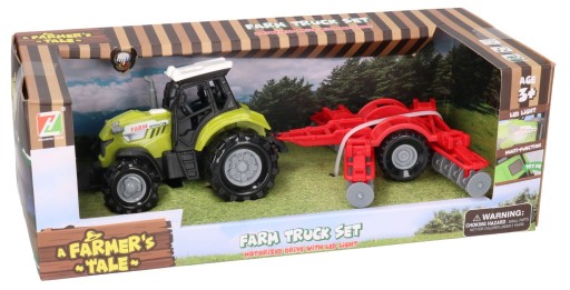 Traktor s tanierovými bránami, svetlo - zvuk 7623