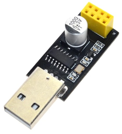 Adaptér programátora ESP8266 ESP01 ESP01s CH340G