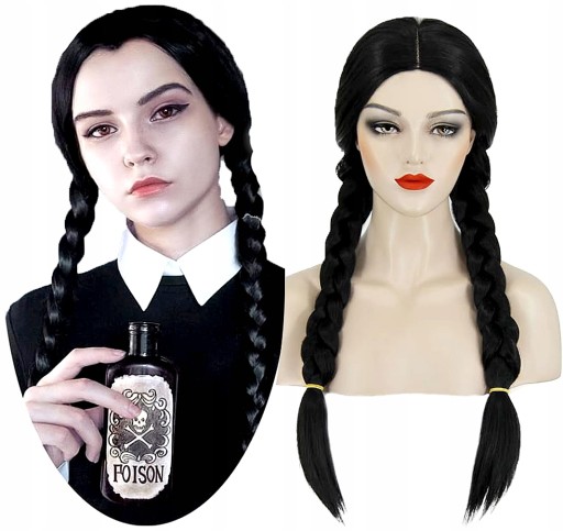 Čierna streda Parochňa Addams Adams z televízneho seriálu Two Braids Wensday