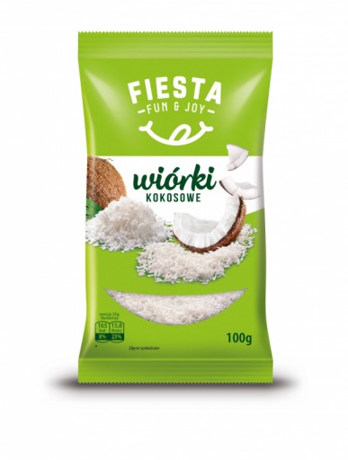 Fiesta kokosové lupienky 100g na torty a zákusky
