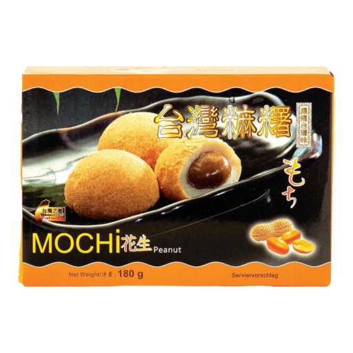 Mochi ryžové sušienky guličky Arašidy Ázijská pochúťka 180g Awon