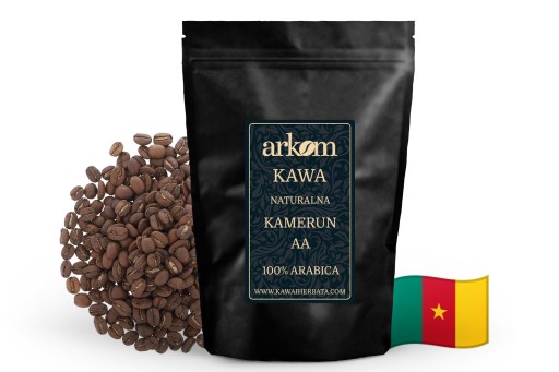 Prírodná zrnková káva Arabica Kamerun AA 100g