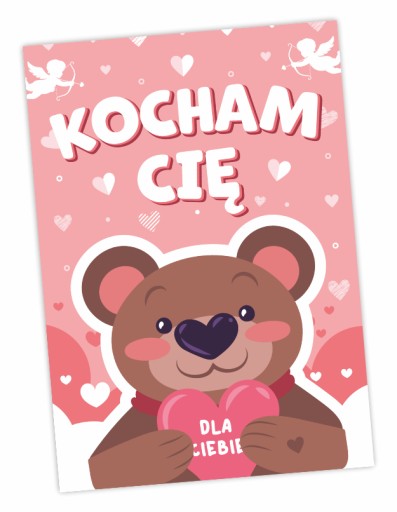 KARTA PLYŠOVAČ I LOVE YOU