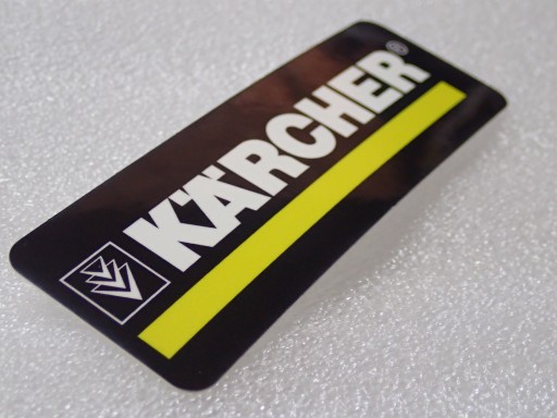 Kärcher NÁLEPKA S LOGOM KARCHER 10 x 3,5 cm