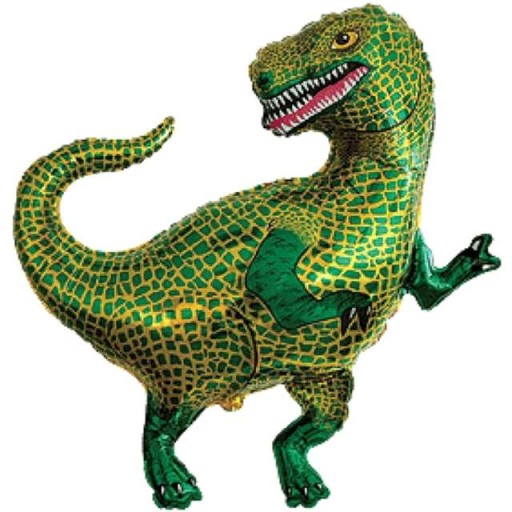 TYRANNOSAUR mini fóliový balónik dinosaurus 35 cm