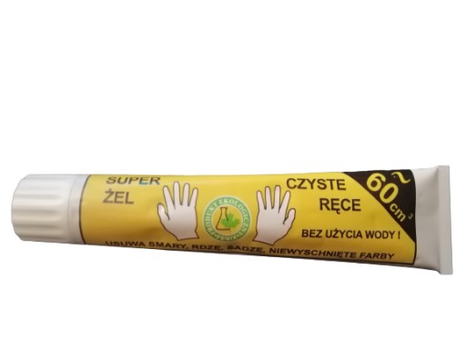 SUPER GÉL ČISTIACE RUKY ODSTRAŇUJE TUKY, SAZE, FARBY