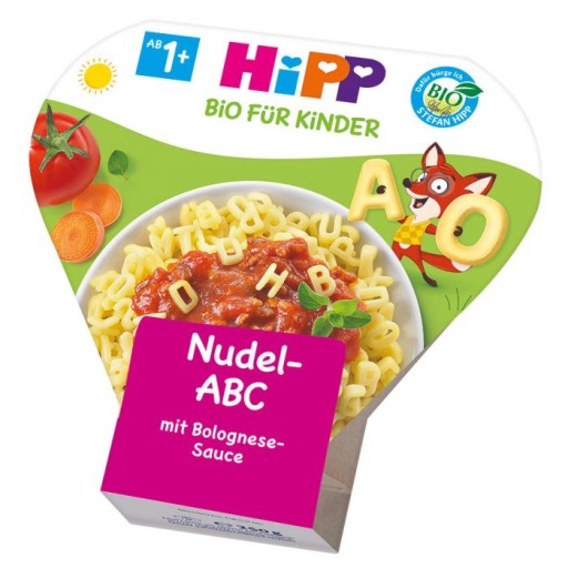 Hipp Bio ABC Pasta Bolognese omáčka na 12m podnose, 250g