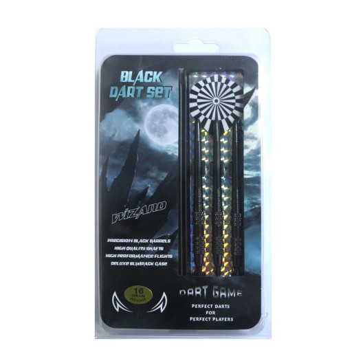 Šípky Šípky Šípky DART Wizard Black Brass 3 ks