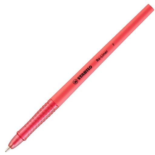 Guľôčkové pero Stabilo Re-Liner 868/1-40 F, červené