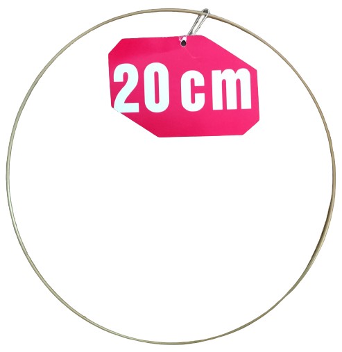 ZLATÝ MATNÝ prsteň/ráfik na lapače snov/makramé 20cm