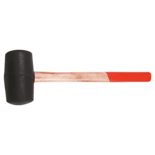Gumové kladivo 60mm/400g drevené 02A325 Top Tools