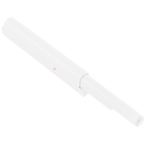 Nábytkový nárazník PUSH tlmič, gumený, biely, 2 KS